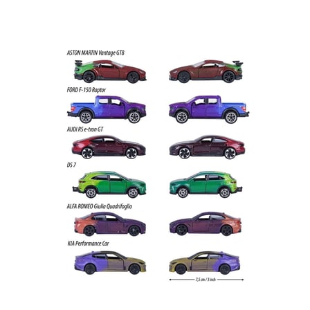 8504000001 Color Changers Premium Cars 6-asst(Belirtilen fiyat, tekli satış için adet fiyatıdır.)
