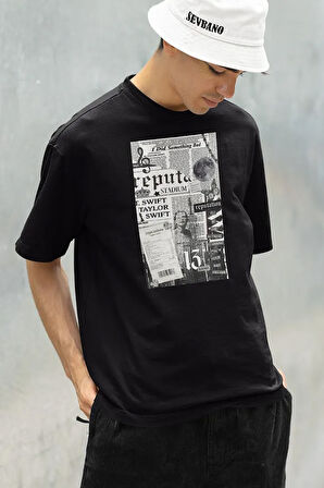 I Did Something Bad Taylor Swift Baskılı Unisex Oversize Tişört