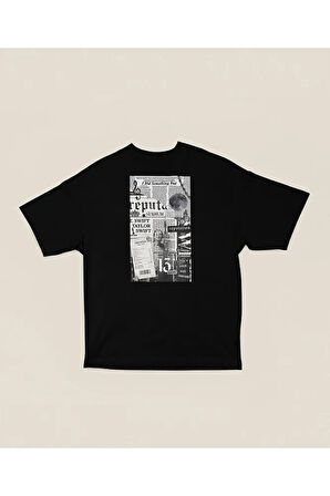 I Did Something Bad Taylor Swift Baskılı Unisex Oversize Tişört