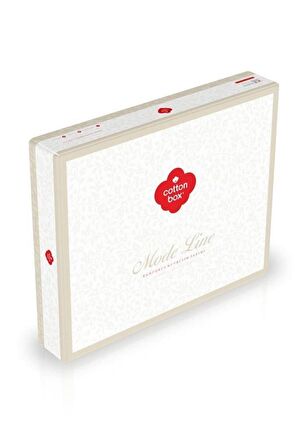 Cotton Box Modeline Çiçekli Pamuk Çift Kişilik Nevresim Takımı