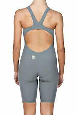 ARENA Kadın YARIŞ MAYOSU W POWERSKIN R-EVO ONE FBSLOB SL GREY-BRIGHT ORANGE 001438141 YZM