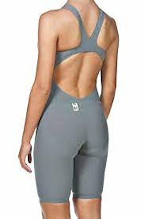 ARENA Kadın YARIŞ MAYOSU W POWERSKIN R-EVO ONE FBSLOB SL GREY-BRIGHT ORANGE 001438141 YZM