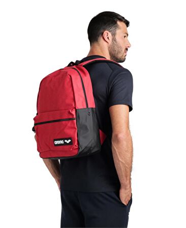 Arena Team Backpack 002481400 30 lt Su Geçirmez Outdoor Sırt Çantası Kırmızı