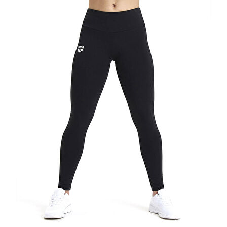 W Te Kadın Siyah Günlük Stil Tayt 003777501