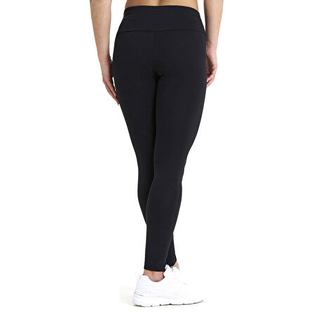 W Te Kadın Siyah Günlük Stil Tayt 003777501