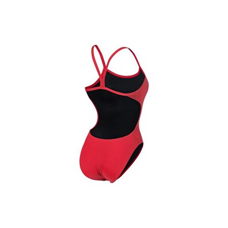 Arena Women's Team Swimsuit Challenge Solid Kadın Yüzücü Mayosu Kırmızı 004766450