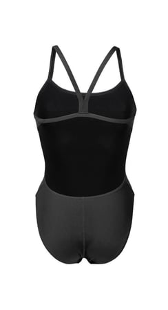 Arena Women's Team Swimsuit Challenge Solid Kadın Yüzücü Mayosu Siyah 004766550