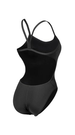 Arena Women's Team Swimsuit Challenge Solid Kadın Yüzücü Mayosu Siyah 004766550