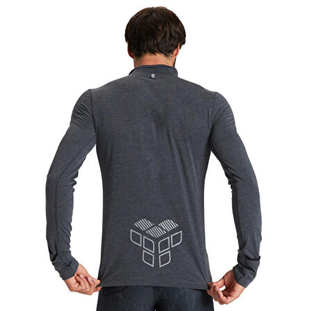 M Thermal Erkek Siyah Günlük Stil Sweatshirt 002228550