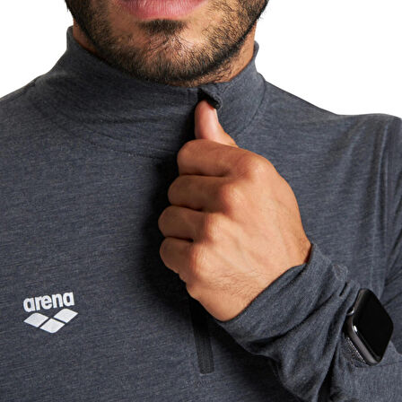 M Thermal Erkek Siyah Günlük Stil Sweatshirt 002228550