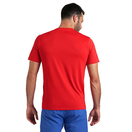 Team Solid Unisex Kırmızı Günlük Stil T-Shirt 004900400