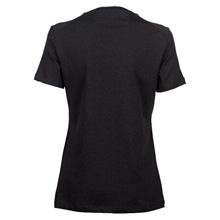 Team Panel Kadın Siyah Günlük Stil T-Shirt 004892500