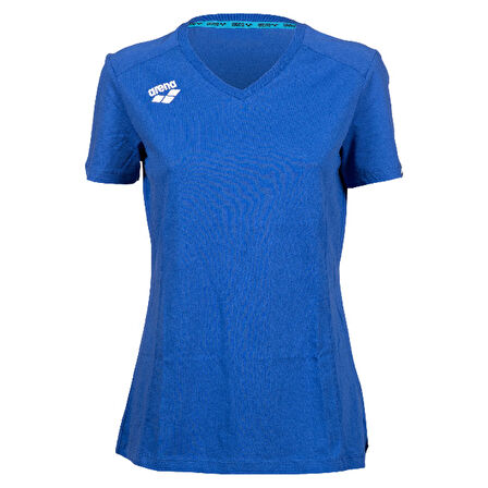 Team Panel Kadın Mavi Günlük Stil T-Shirt 004892800