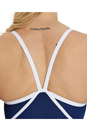 YÜZÜCÜ MAYOSU WOMEN'S ARENA ICONS SWIMSUIT SUPER FREE BACK SOLID 005038701 YZM