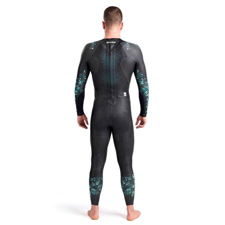 Storm Wetsuit Erkek Siyah Yüzücü Yarış Mayosu 004970515