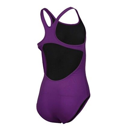 Arena Girls Team Swimsuit Swim Pro Solid Çocuk Yüzücü Mayosu 004762911 Mor