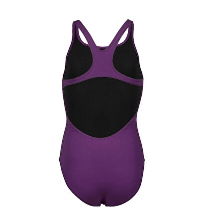 Arena Girls Team Swimsuit Swim Pro Solid Çocuk Yüzücü Mayosu 004762911 Mor