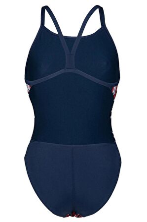 ARENA BAYAN YÜZÜCÜ MAYOSU WOMEN'S SWIMSUIT CHALLENGE BACK MARBLED 005562740