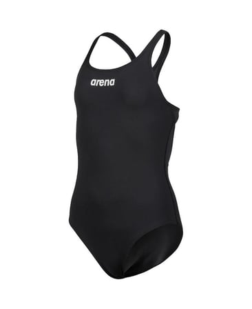 Arena Girl's Team Swimsuit Swim Pro Solid L Kız Çocuk Yüzücü Mayo Siyah 005755550