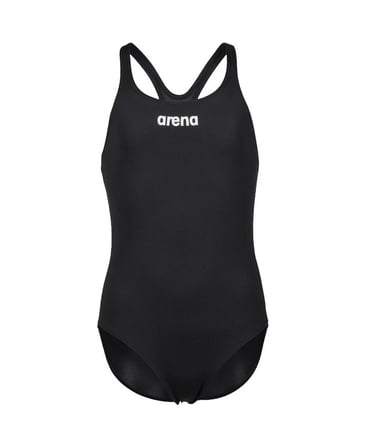 Arena Girl's Team Swimsuit Swim Pro Solid L Kız Çocuk Yüzücü Mayo Siyah 005755550