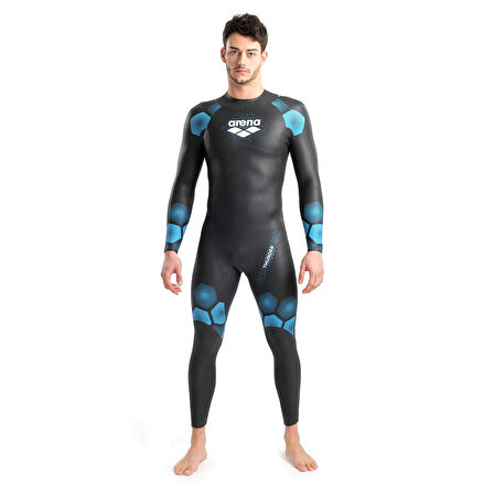 Powerskin Thunder Wetsuit Erkek Siyah Yarış Mayosu 005631510