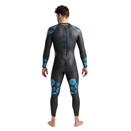 Powerskin Thunder Wetsuit Erkek Siyah Yarış Mayosu 005631510