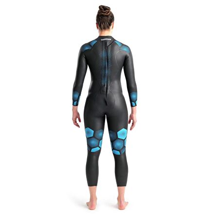 Thunder Wetsuit Kadın Siyah Yüzücü Yarış Mayosu 005630510