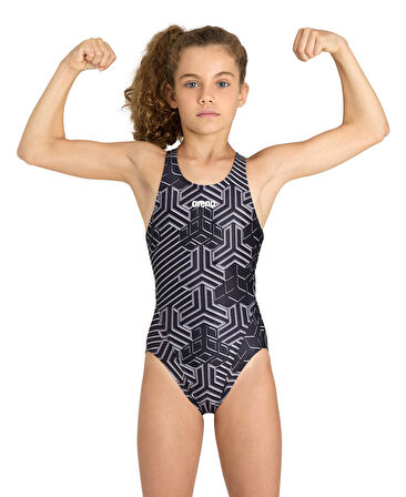Arena Gril's Kikko Pro Swimsuit Swim Tech L Çocuk Mayo  005900550