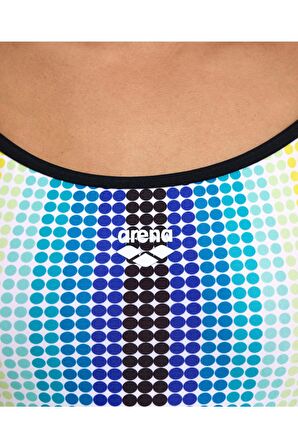 ARENA BAYAN YÜZÜCÜ MAYOSU WOMEN'S ARENA CIRCLE STRIPE SWIMSUIT LACE BACK 005927550