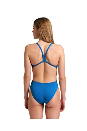 Women's Team Swimsuit Challange Solid/blue Cosmo