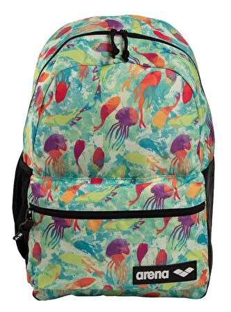 Arena Team Backpack 002484114 30 lt Su Geçirmez Outdoor Sırt Çantası Çok Renkli