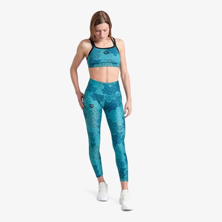 Arena Seamless Tank Kadın Mavi Bra