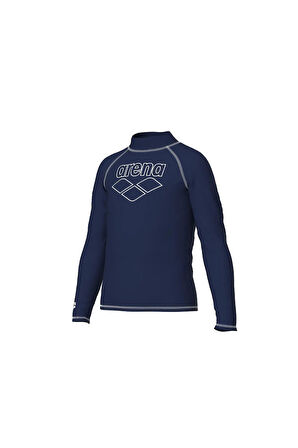 Arena 006296710 Rash Vest L/S Graphic Erkek Çocuk Yüzücü Tişörtü