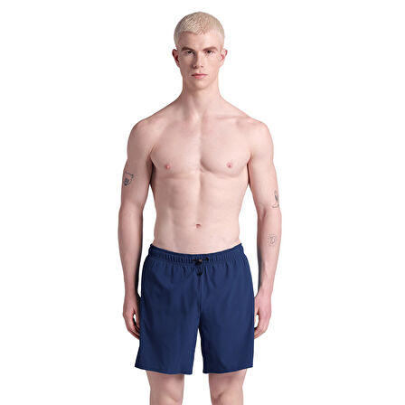 Evo Beach Boxer Solid Erkek Mavi Deniz Şortu 006060701