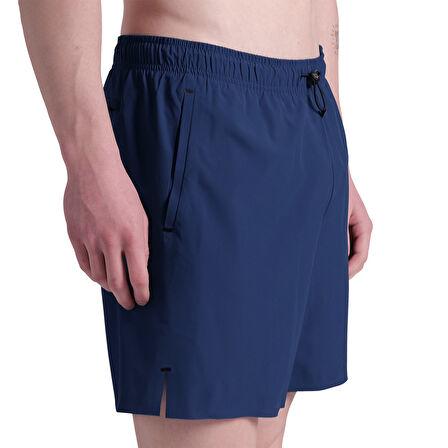 Evo Beach Boxer Solid Erkek Mavi Deniz Şortu 006060701