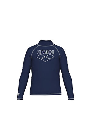 Arena 006296710 Rash Vest L/S Graphic Erkek Çocuk Yüzücü Tişörtü