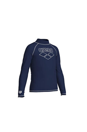 Arena 006296710 Rash Vest L/S Graphic Erkek Çocuk Yüzücü Tişörtü