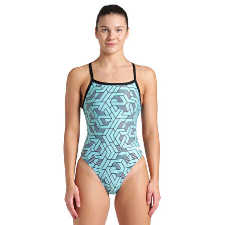 Escape Swimsuit Challenge Kadın Siyah Yüzücü Mayo 007739580