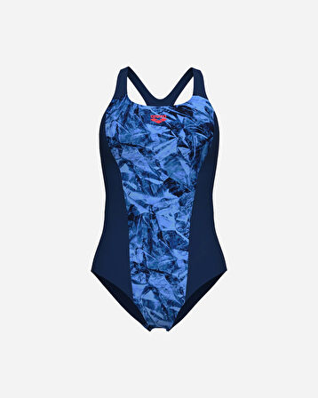 Arena Womens Crackle Swimsuit Swim Pro Kadın Yüzücü Mayosu 008229780