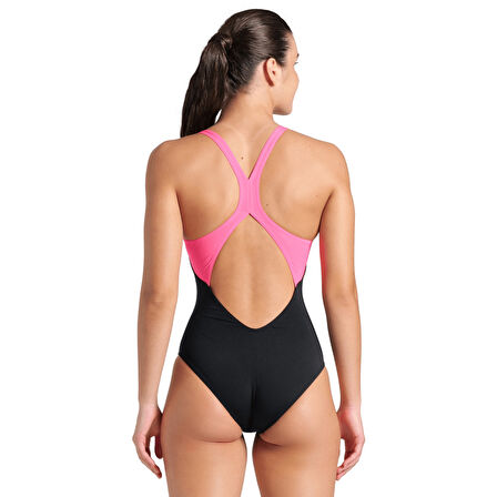 Dreamhline Swimsuit V Back Kadın Siyah Yüzücü Mayosu 008328500