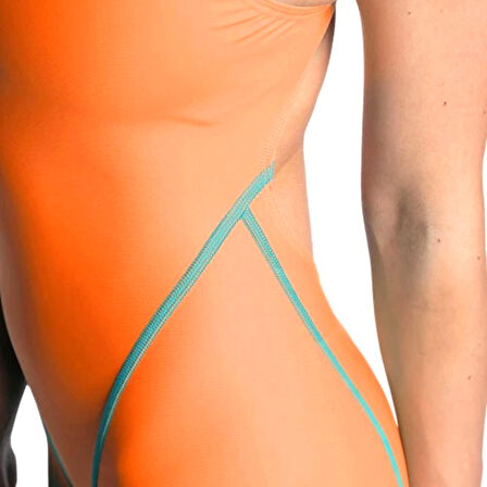 Powerskin St Next Le Ob Kadın Turuncu Yarış Mayosu 006349403