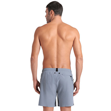 Evo Beach Boxer Solid Erkek Gri Deniz Şortu 006060570