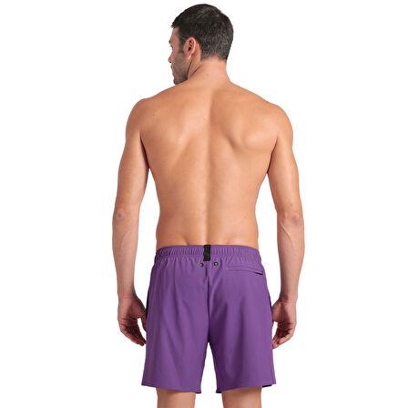 Evo Beach Boxer Solid Erkek Mor Deniz Şortu 006060930