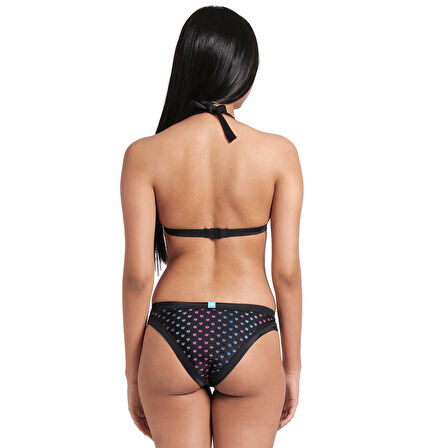 Rainbow Monogram Kadın Siyah Yüzücü Bikini 007079515