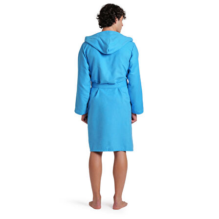 Compact Microfiber Robe Unisex Mavi Bornoz 009034810