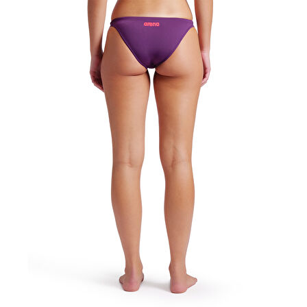 Team Swim Bottom Solid Kadın Mor Yüzücü Bikini 004769930