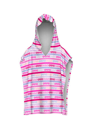 Arena Pembe Kız Çocuk Panço 009043900-ARENA KIDS TERRY PONCHO