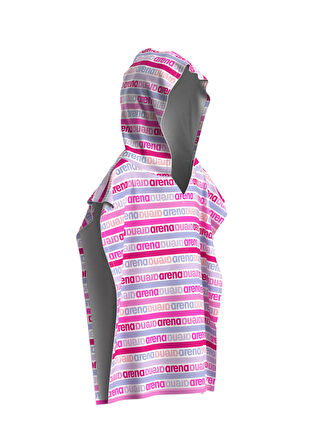 Arena Pembe Kız Çocuk Panço 009043900-ARENA KIDS TERRY PONCHO