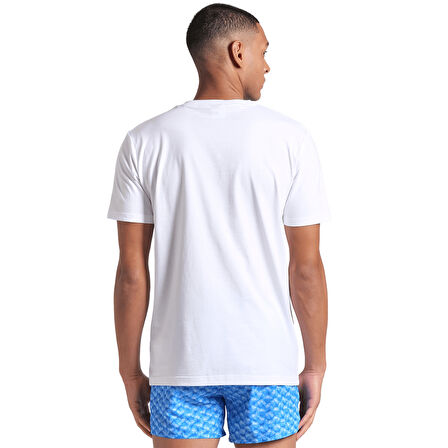 Water Prints Erkek Beyaz Günlük Stil T-Shirt 009406100