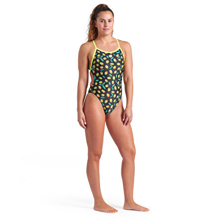 Olives Swimsuit Xcriss Cross Kadın Siyah Yüzücü Mayosu 009465550